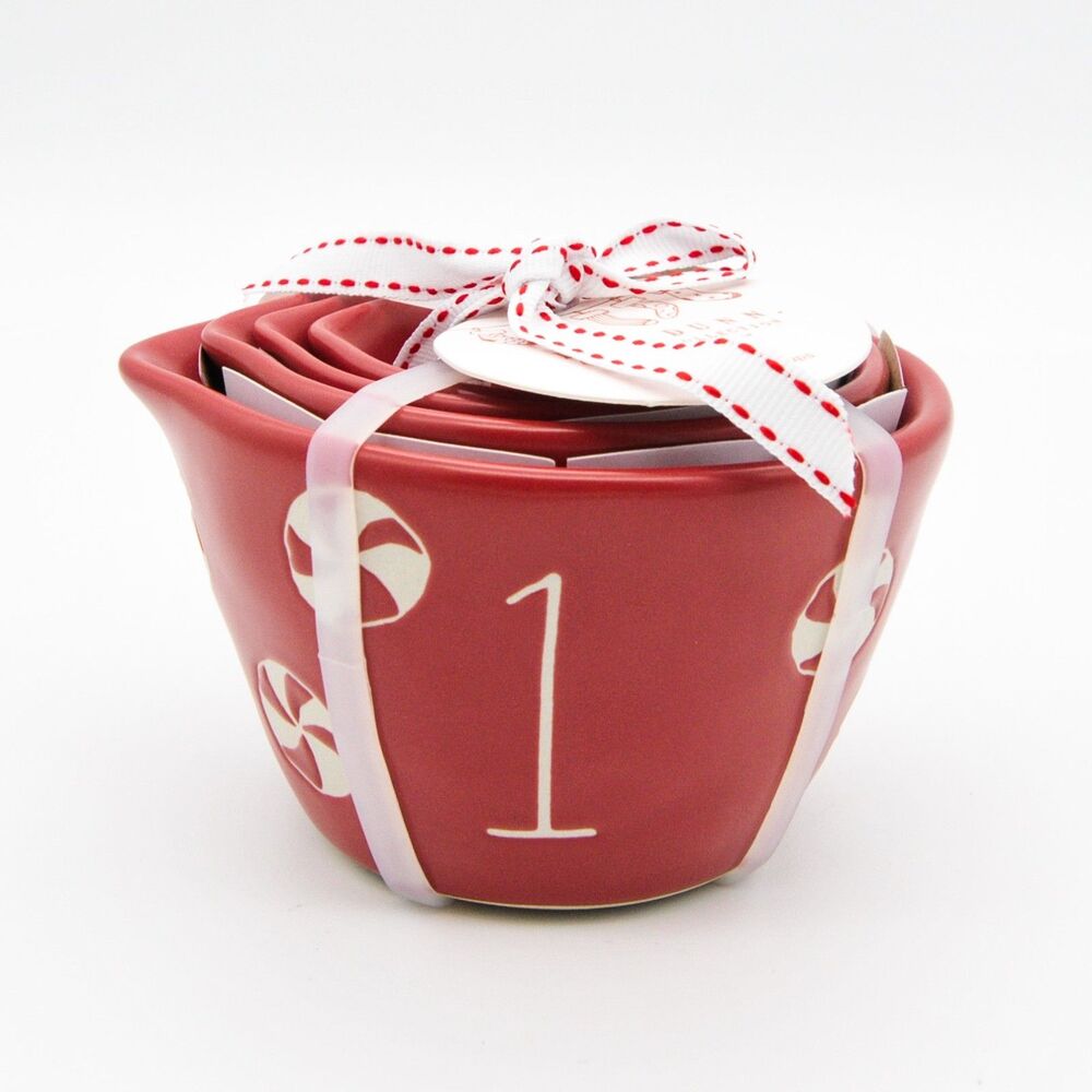 Brand new & Never used! Tags on! Great gift! Rae Dunn Christmas Measuring Cups